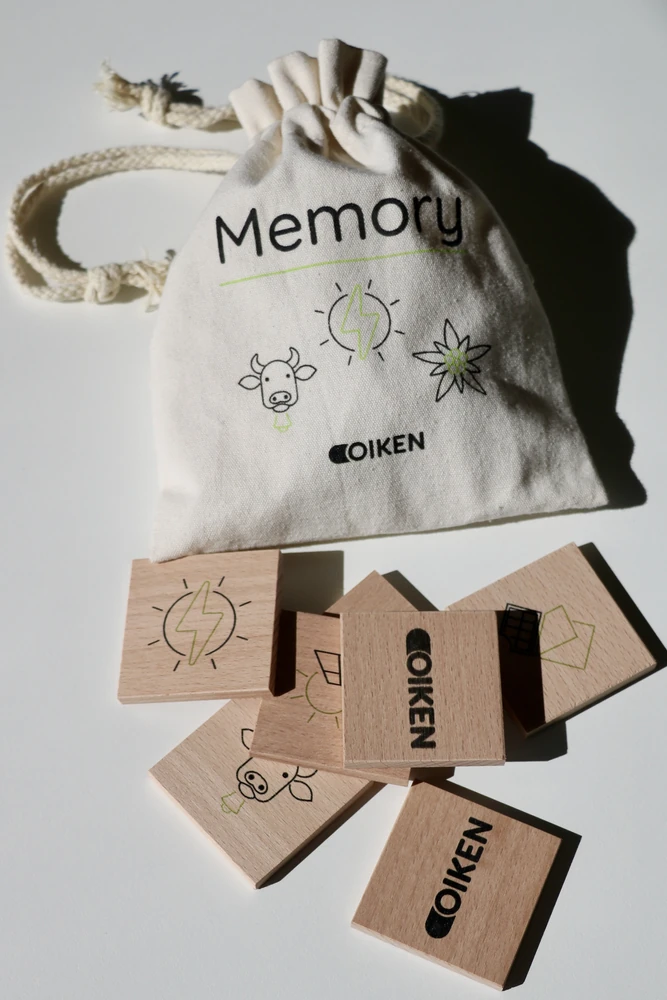 jeu-memory-oiken-pochon-coton Jeu de memory en bois personnalisé Oiken produit en valais