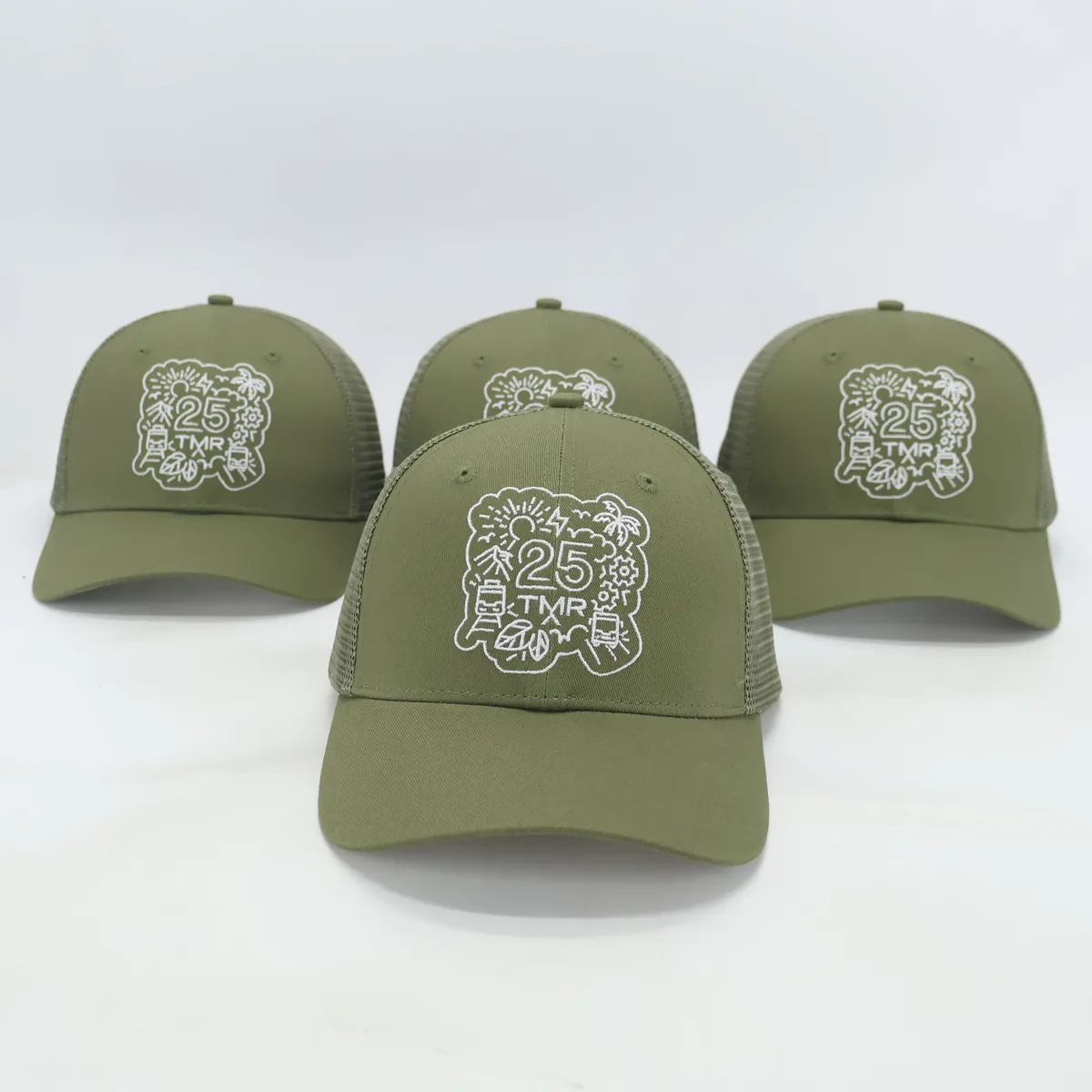 tmr-casquette-25-ans Casquette Trucker avec logo TMR 25 ans brodé