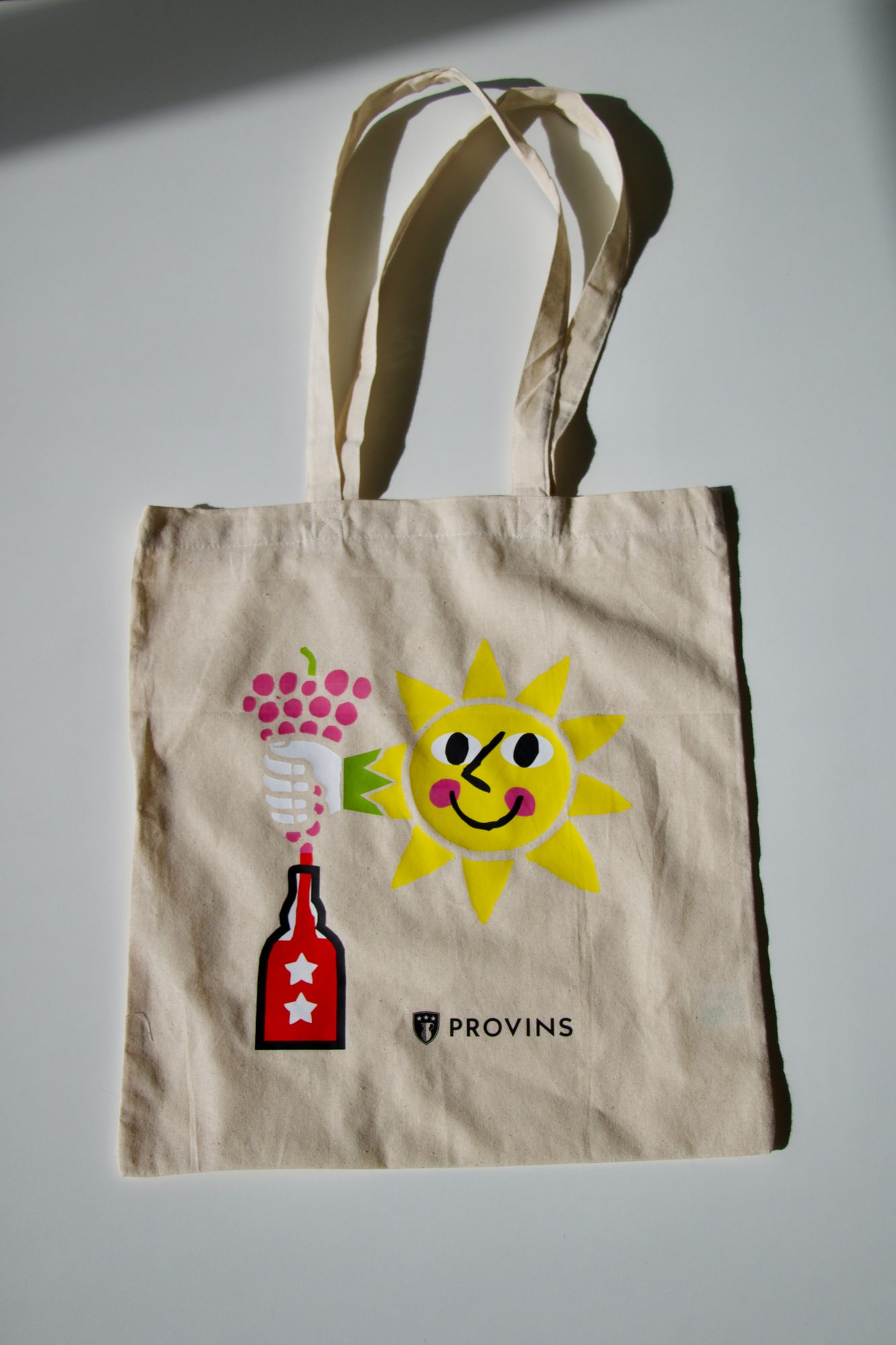 tote-bag-coton-provins Tote bag en coton écru illustré personnalisé Provins